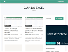 Tablet Screenshot of guiadoexcel.com
